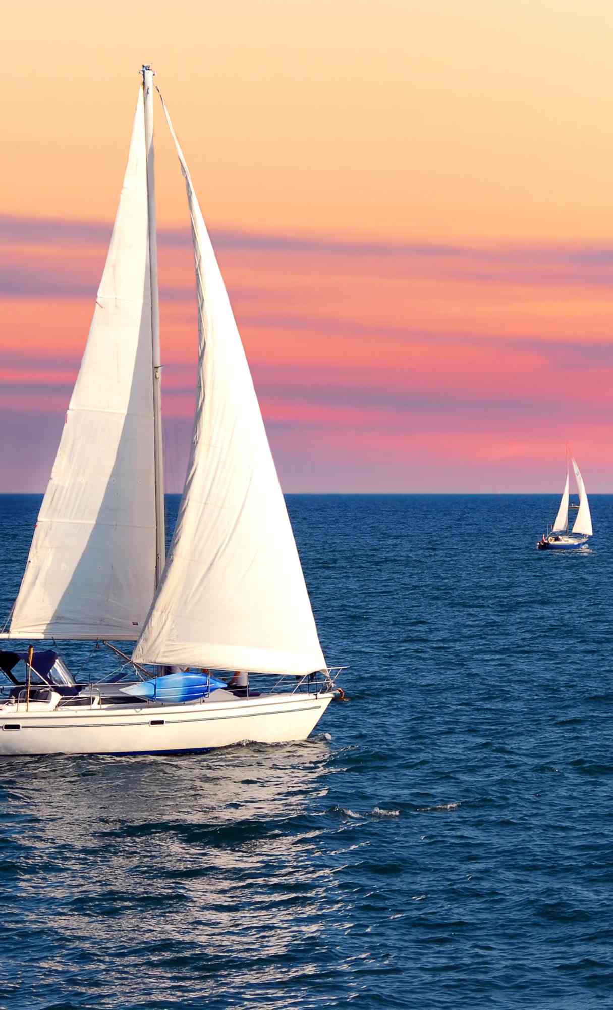 sunset ocean wallpaper