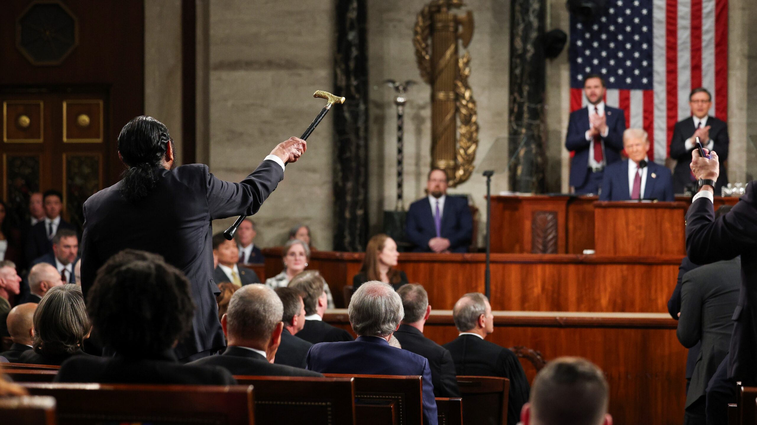 Screaming match breaks out in House after vote to censure Democrat Al Green - ABC7 New York