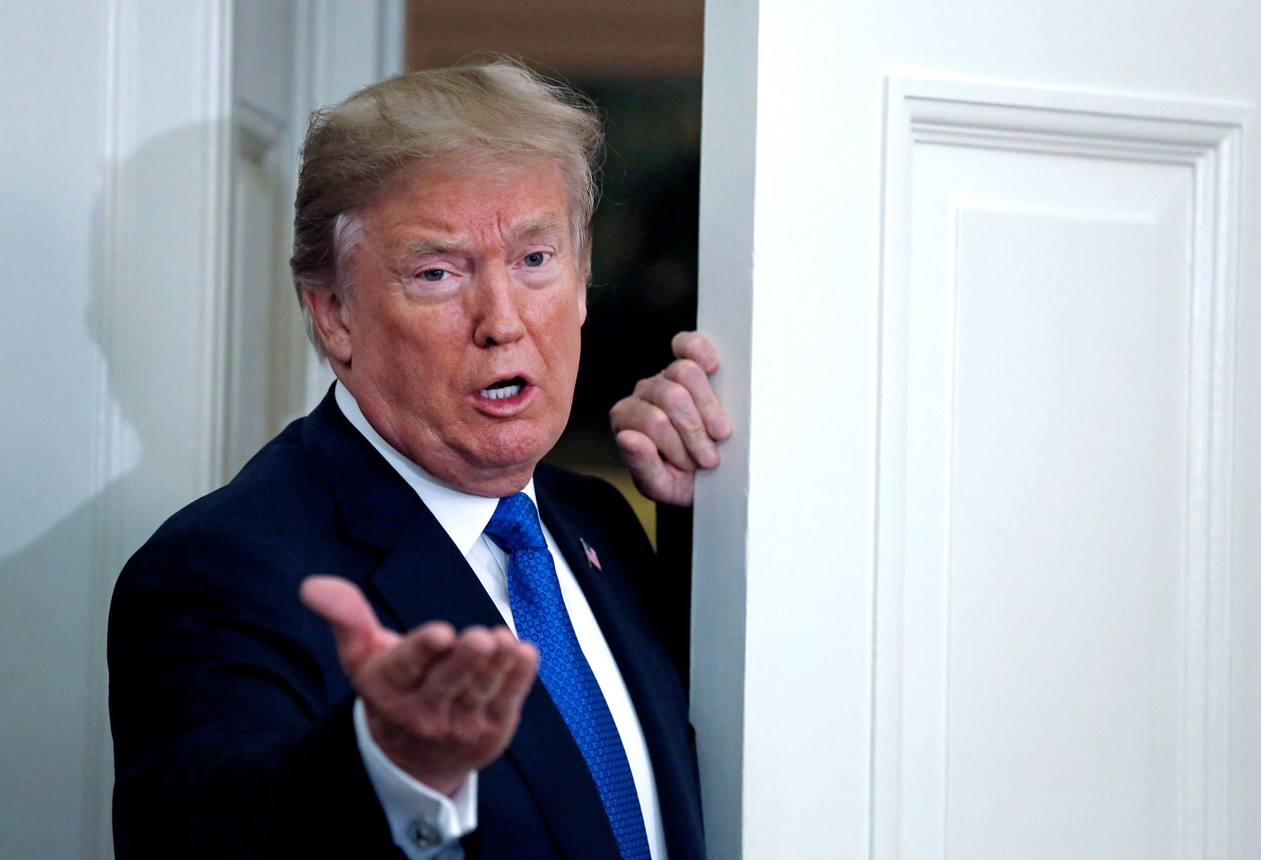 Trump Furious After White House H.R. Schedules His Exit Interview | The New Yorker