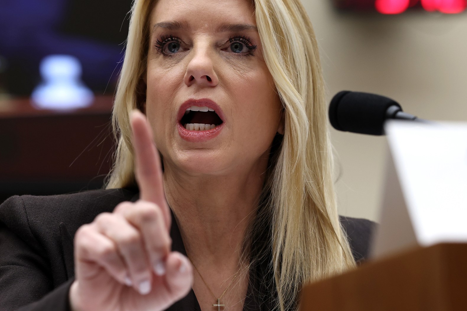Pam Bondi Melts Down as Dems Press for Answers on Epstein Files