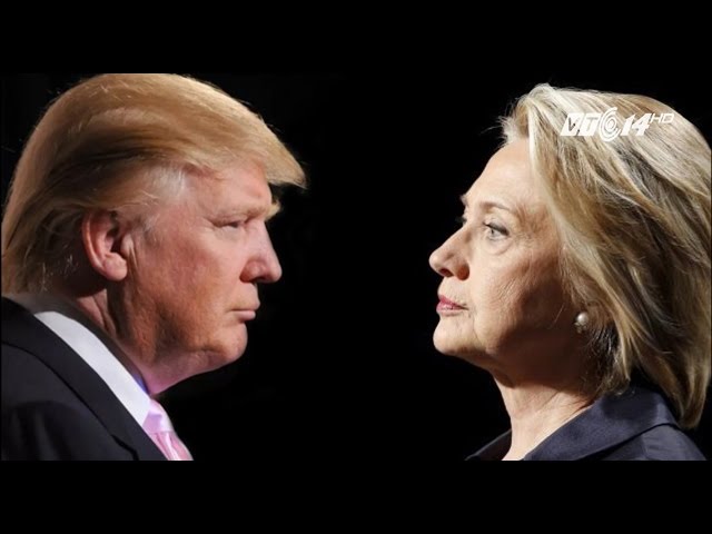 VTC14)_Phiên tranh luận đầu tiên giữa ông Trump và bà ...